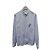 Gucci Camicia ricamata a righe blu da donna