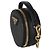 Borsa a tracolla Prada Mini Round Top Handle in pelle Saffiano nera - vista 3