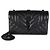 Autre Marque Saint Laurent Borsa a busta Small Monochrome Triquilt in pelle Grain De Poudre nera - vista 8