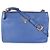 Borsa a tracolla Prada Bluette Vitello Phenix Double Zip
