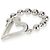 Anello Cuore con Perle in Argento Sterling Gucci - vista 2