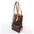 Borsa a spalla Louis Vuitton Bucket PM Monogram in marrone M42238 - vista 2