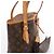 Borsa a spalla Louis Vuitton Bucket PM Monogram in marrone M42238 - vista 5