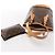 Borsa a spalla Louis Vuitton Bucket PM Monogram in marrone M42238 - vista 6