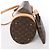 Borsa a spalla Louis Vuitton Bucket PM Monogram in marrone M42238 - vista 8
