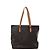 Louis Vuitton Cabas Mezzo Monogram Canvas Shoulder Bag in Brown M51151