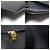 Alexander Mcqueen Clutch a busta Skull in vitello grana nera - vista 7