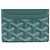 Goyard SAINT SULPICE Kartenetui Grün