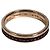 Boucheron Quattro Classic Ehering in Pink Gold Brown - Ansicht 7