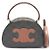 Céline Borsa Tote Half Moon in tela Tan