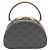 Céline Borsa Tote Half Moon in tela Tan - vista 12