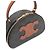 Céline Borsa Tote Half Moon in tela Tan - vista 14