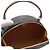 Céline Borsa Tote Half Moon in tela Tan - vista 17