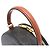 Céline Borsa Tote Half Moon in tela Tan - vista 4