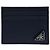 Prada Card Case Saffiano Navy Triangle Logo Open Style