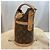 Borsa Duffle Louis Vuitton Crossbody Marrone Pelle - vista 4