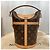 Borsa Duffle Louis Vuitton Crossbody Marrone Pelle - vista 7