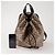 Gucci Drawstring Brown Canvas Backpack - view 11