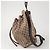 Gucci Drawstring Brown Canvas Backpack - view 2