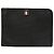 Thom Browne Clutch Document Pebble Black