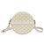 Céline Borsa a tracolla rotonda in tela Triope White