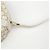 Céline Borsa a tracolla rotonda in tela Triope White - vista 11
