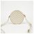 Céline Borsa a tracolla rotonda in tela Triope White - vista 3