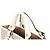 Céline Borsa Tote Boogie in pelle monogram monogram beige - vista 12