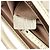 Céline Borsa Tote Boogie in pelle monogram monogram beige - vista 17