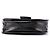 Prada Borsa a tracolla Madras B6663 in pelle di vitello nera - vista 5