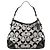 Coach Borsa a tracolla 19758M Grey Black Signature Turnlock