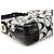 Coach Borsa a tracolla 19758M Grey Black Signature Turnlock - vista 7