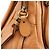 Chloé Borsa 2-Way Paraty in pelle tan - vista 10
