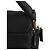 Prada Borsa a spalla BN0245 in cotone nero con bottone a pressione - vista 12