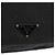 Prada Borsa a spalla BN0245 in cotone nero con bottone a pressione - vista 6