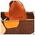 Miu Miu Braune Canvas-Blumentasche - Ansicht 6
