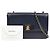Salvatore Ferragamo Borsa a spalla e tracolla Saffiano Navy da donna