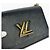 Louis Vuitton Borsa a tracolla Twist MM Epi con catena dorata - vista 7