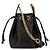 Autre Marque Borsa a tracolla a secchiello matelassé Cassandra Monogram con catena