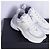 Chanel Sneakers in maglia con logo CC - vista 4