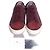 Brunello Cucinelli Baskets en daim bordeaux
