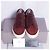 Brunello Cucinelli Baskets en daim bordeaux - vue 2