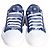 Sneakers Louis Vuitton in denim blu
