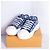 Sneakers Louis Vuitton in denim blu - vista 2