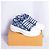 Sneakers Louis Vuitton in denim blu - vista 3