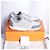 Hermès Baskets Addict Knit Grises Ensemble Complet - vue 4