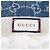 Cappello bucket Gucci in denim blu - vista 3