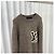 Louis Vuitton Intarsia Strickpullover Grau - Ansicht 5