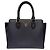 Prada Saffiano Soft Leder Tote Bag Navy