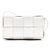 Bottega Veneta Cassetta Gürteltasche Weiß Leder
